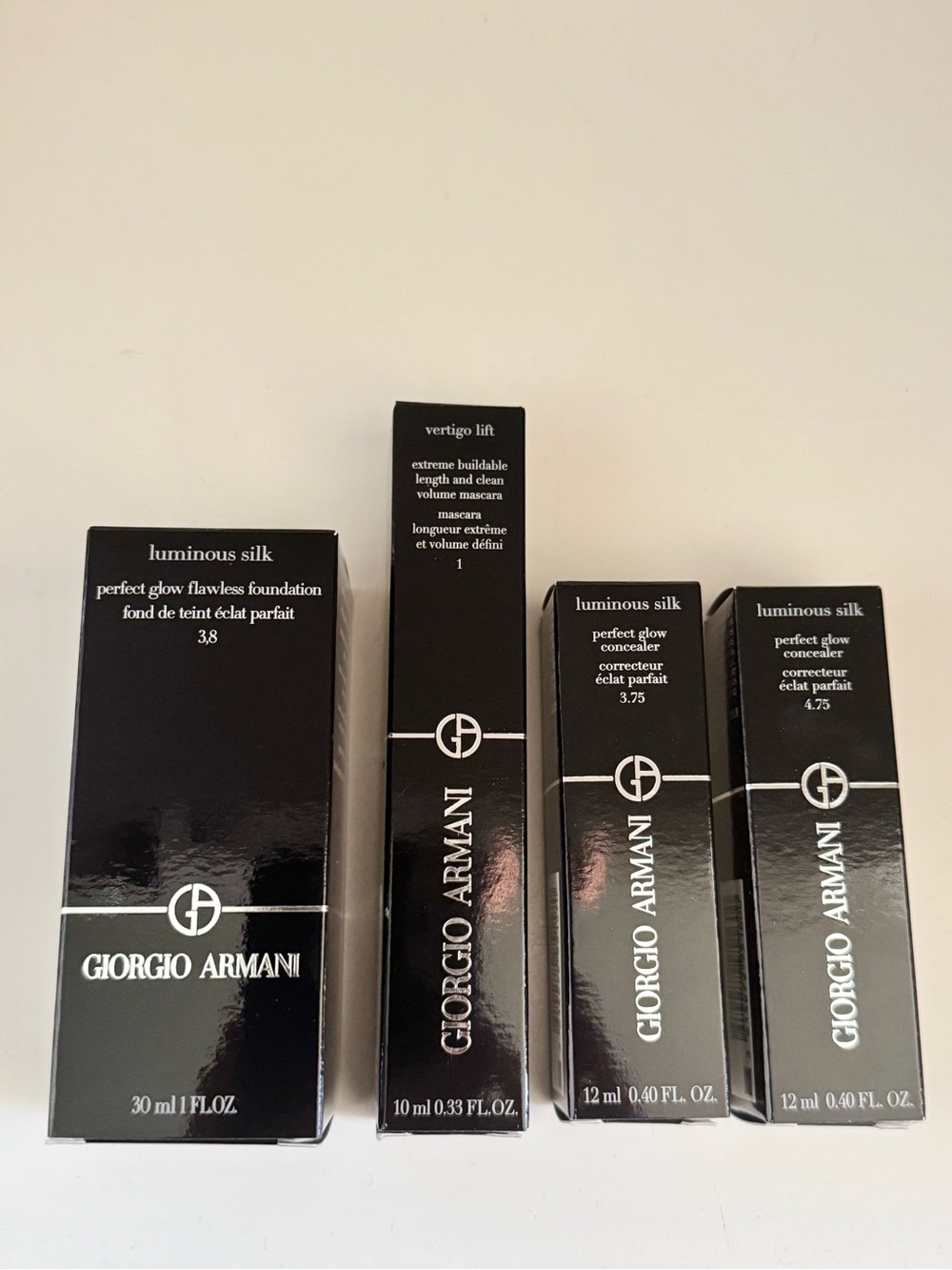 NWT Giorgio Armani Beauty authentic womens foundation mascara concealer luxury